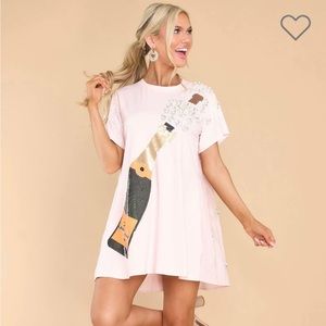 Queen of Sparkles Champagne dress